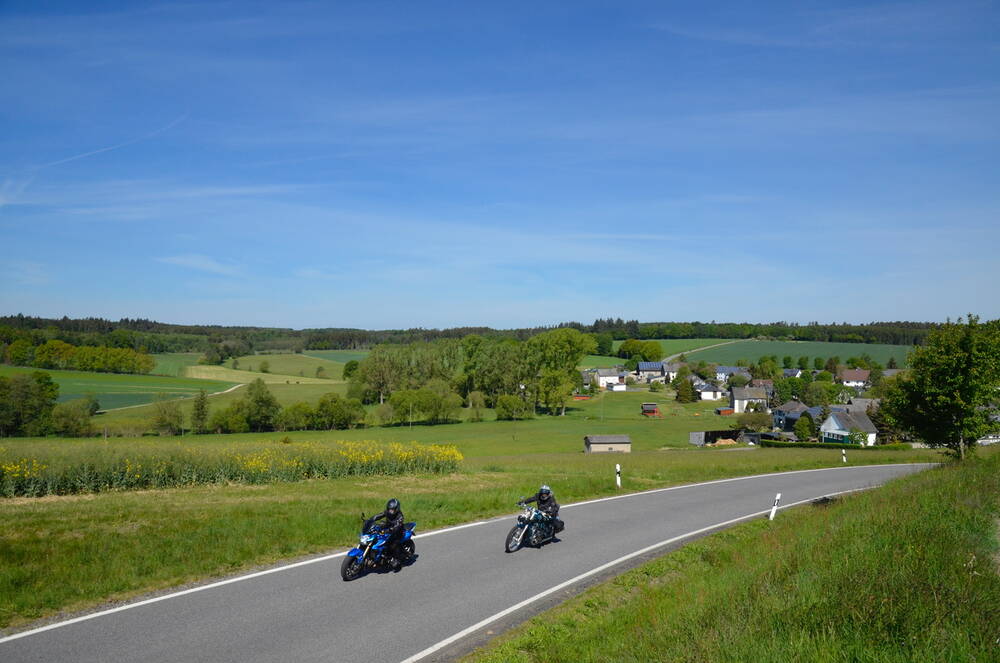 Biker im Hunsrück